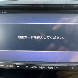 Panasonic CN-RS02D SD card