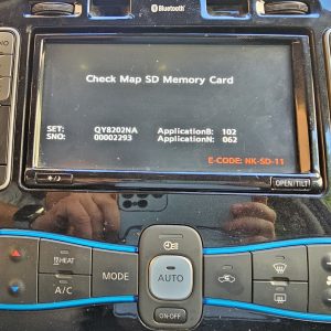 Nissan Leaf SD card software