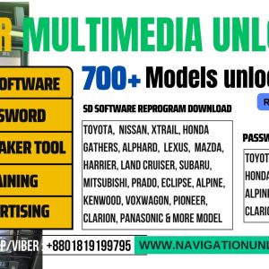 Car Multimedia Unlock Solution
